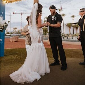 custom wedding dress.